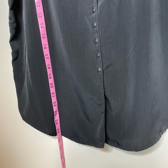 Whitney Collection Black Button Up Vest Size XL - Picture 4 of 7